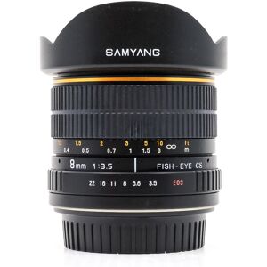 Used Samyang 8mm f/3.5 Fisheye - Canon EF-S Fit