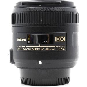 Used Nikon AF-S DX Micro Nikkor 40mm f/2.8G