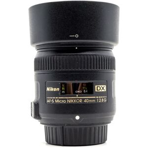 Used Nikon AF-S DX Micro Nikkor 40mm f/2.8G