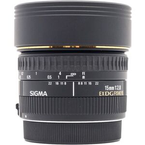 Used Sigma 15mm f/2.8 EX DG Fisheye - Canon EF Fit