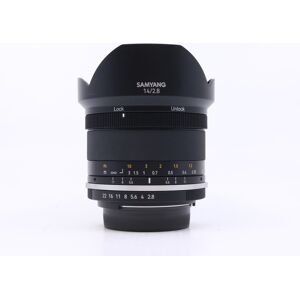 Used Samyang MF 14mm f/2.8 MK2 - Nikon Fit