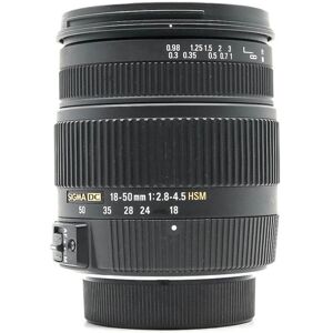 Used Sigma 18-50mm f/2.8-4.5 DC OS HSM - Nikon Fit