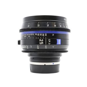 Used ZEISS CP.3 25mm T2.1 - Canon EF Fit