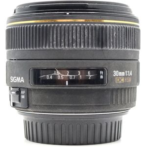 Used Sigma 30mm f/1.4 EX DC HSM - Canon EF-S Fit