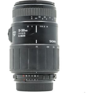 Used Sigma 70-300mm f/4-5.6 DL Macro Super - Nikon Fit