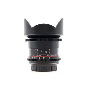 Used Samyang 14mm T3.1 ED AS IF UMC II - Canon EF Fit