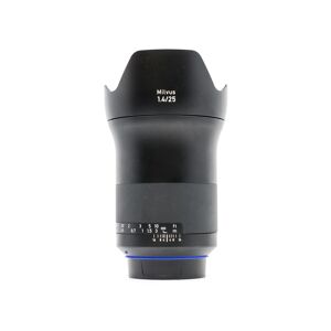 Used ZEISS Milvus 25mm f/1.4 ZE - Canon EF fit