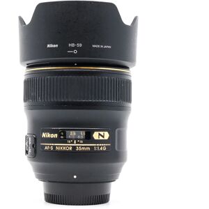 Used Nikon AF-S Nikkor 35mm f/1.4G