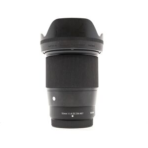 Used Sigma 16mm f/1.4 DC DN Contemporary - Fujifilm X Fit