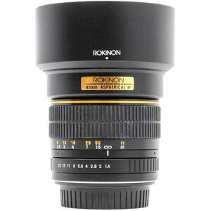 Used Rokinon 85mm f/1.4 AS IF UMC - Canon EF Fit