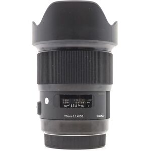 Used Sigma 20mm f/1.4 DG HSM ART - Canon EF Fit