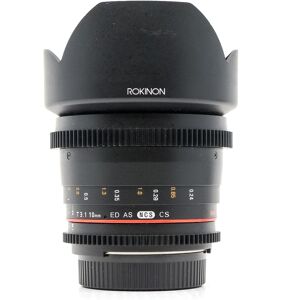 Used Rokinon 10mm T3.1 Cine - Nikon fit