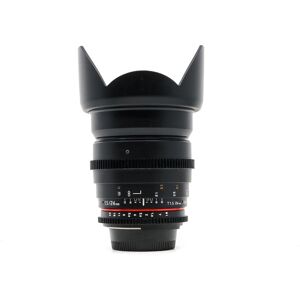 Used Samyang 24mm T1.5 - Nikon Fit