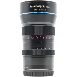 Used Sirui 24mm f/2.8 1.33x Anamorphic - Canon EF-M Fit