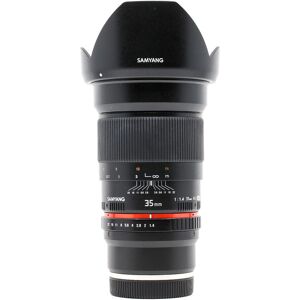 Used Samyang 35mm f/1.4 AS UMC - Sony FE Fit