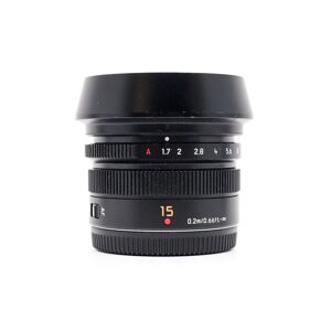 Used Panasonic Leica DG Summilux 15mm f/1.7 ASPH.