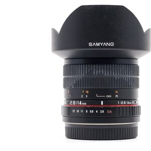 Used Samyang 14mm f/2.8 ED AS IF UMC [AE Chip] - Canon EF Fit