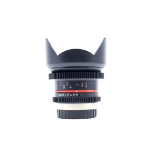 Used Samyang 12mm T2.2 ED AS UMC CS - Micro Four Thirds Fit