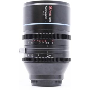 Used SIRUI 50mm T2.9 1.6x Anamorphic - L Fit