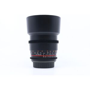 Used Samyang 85mm T1.5 AS UMC II - Canon EF Fit