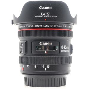 Used Canon EF 8-15mm f/4 L USM Fisheye