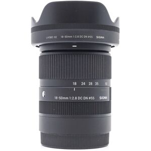 Used Sigma 18-50mm f/2.8 DC DN Contemporary - Sony E Fit