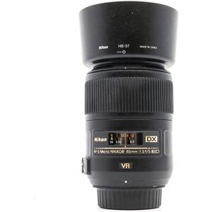 Used Nikon AF-S DX Micro Nikkor 85mm f/3.5G ED VR