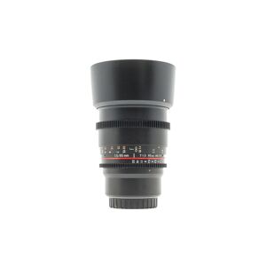 Used Samyang 85mm T1.5 AS UMC II Cine - Micro Four Thirds Fit