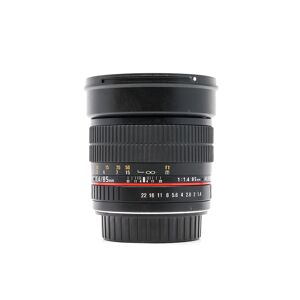 Used Samyang 85mm f/1.4 AS IF UMC - Canon EF Fit