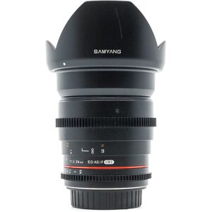 Used Samyang 24mm T1.5 - Canon EF Fit