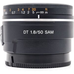 Used Sony DT 50mm f/1.8 SAM - Sony A fit