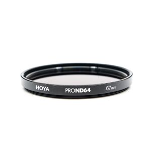 Used Hoya 67mm ProND64 Filter