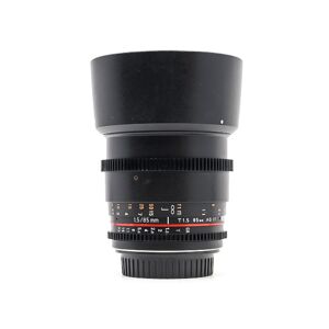 Used Samyang 85mm T1.5 AS UMC II - Canon EF Fit