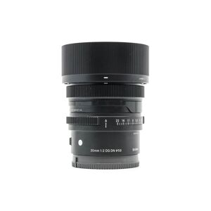 Used Sigma 35mm f/2 DG DN Contemporary - Sony E Fit