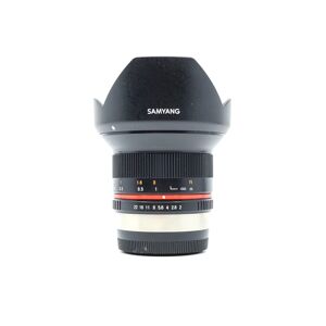 Used Samyang 12mm f/2 NCS CS - Fujifilm X Fit