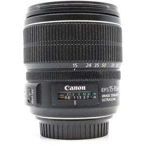 Used Canon EF-S 15-85mm f/3.5-5.6 IS USM