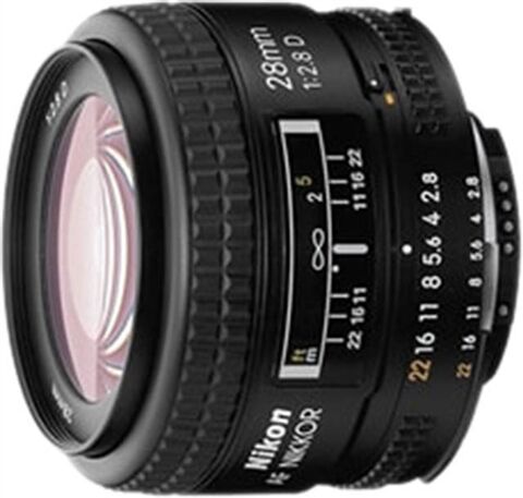 Refurbished: Nikon AF 28mm f/2.8D Lens