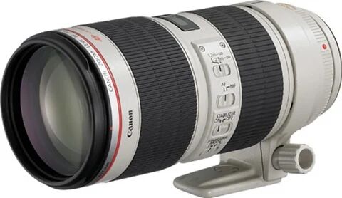 Refurbished: Canon EF 70-200mm f/2.8L IS II USM White Lens