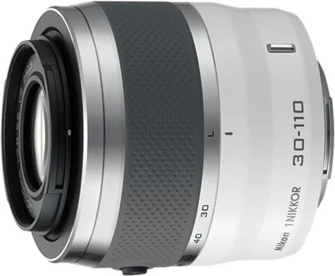 Refurbished: Nikon 1 30-110mm f/3.8-5.6 VR White Lens