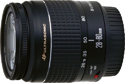 Refurbished: Canon EF 28-80mm f/3.5-5.6 V USM Black Lens