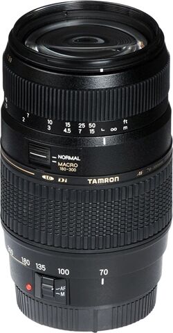 Refurbished: Tamron AF70-300mm F/4-5.6 Di LD Tele Macro Lens (Canon)