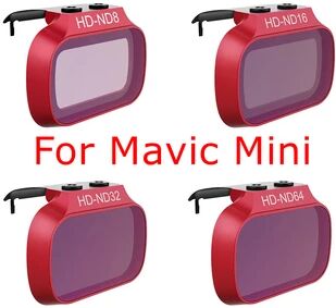 4pcs Mini Mavic Filter for DJI Mavic Mini ND8 ND16 ND32 ND64 ND Camera Lens Filters Photography Accessories