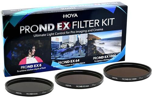 Hoya 72mm Pro ND EX Filter Kit (8/64/1000)