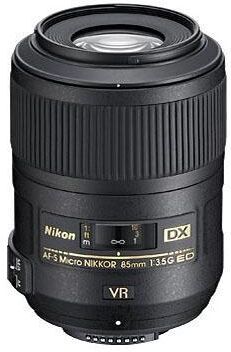 Nikon AF-S Nikkor 85mm f/3.5G DX VR Micro Lens