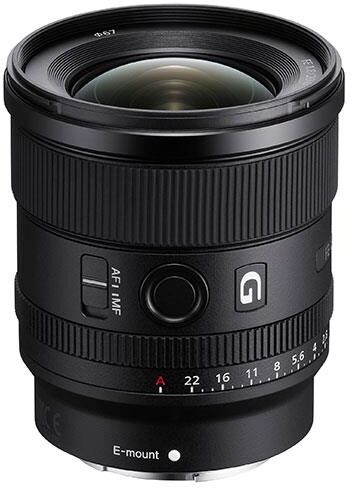 Sony FE 20mm F1.8 G Lens