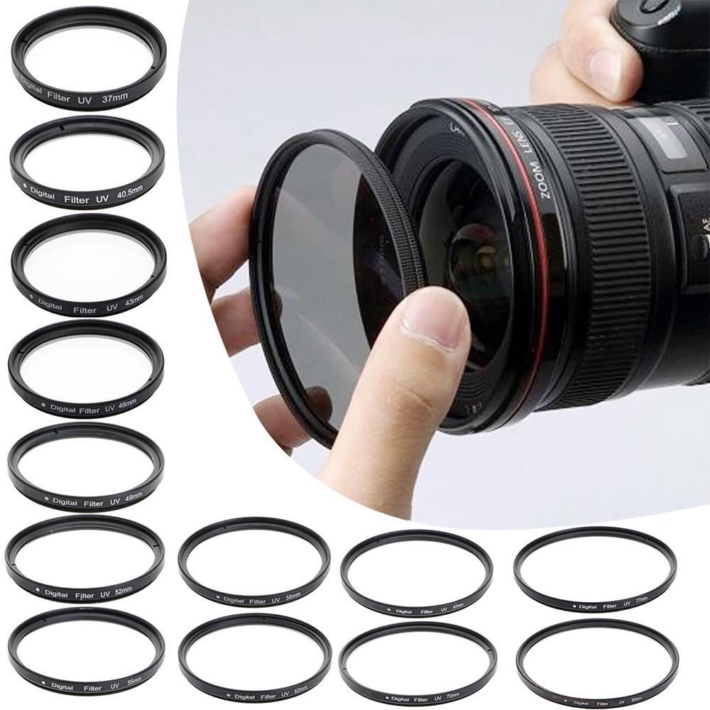 AlwaysStar Professional Optical UV Filter Camera Lenses Protector Black Frame