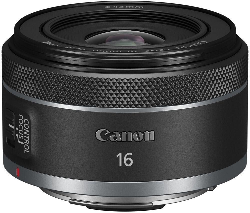 CANON RF 16 mm f/2.8 STM Wide-angle Prime Lens, Black