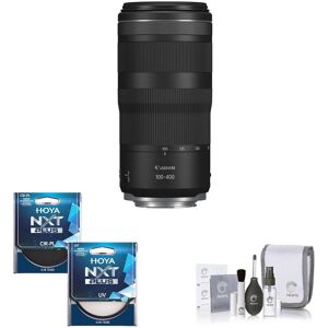 Canon RF 100-400mm f/5.6-8 IS USM Lens with Hoya NXT Plus UV &amp; CPL Filter