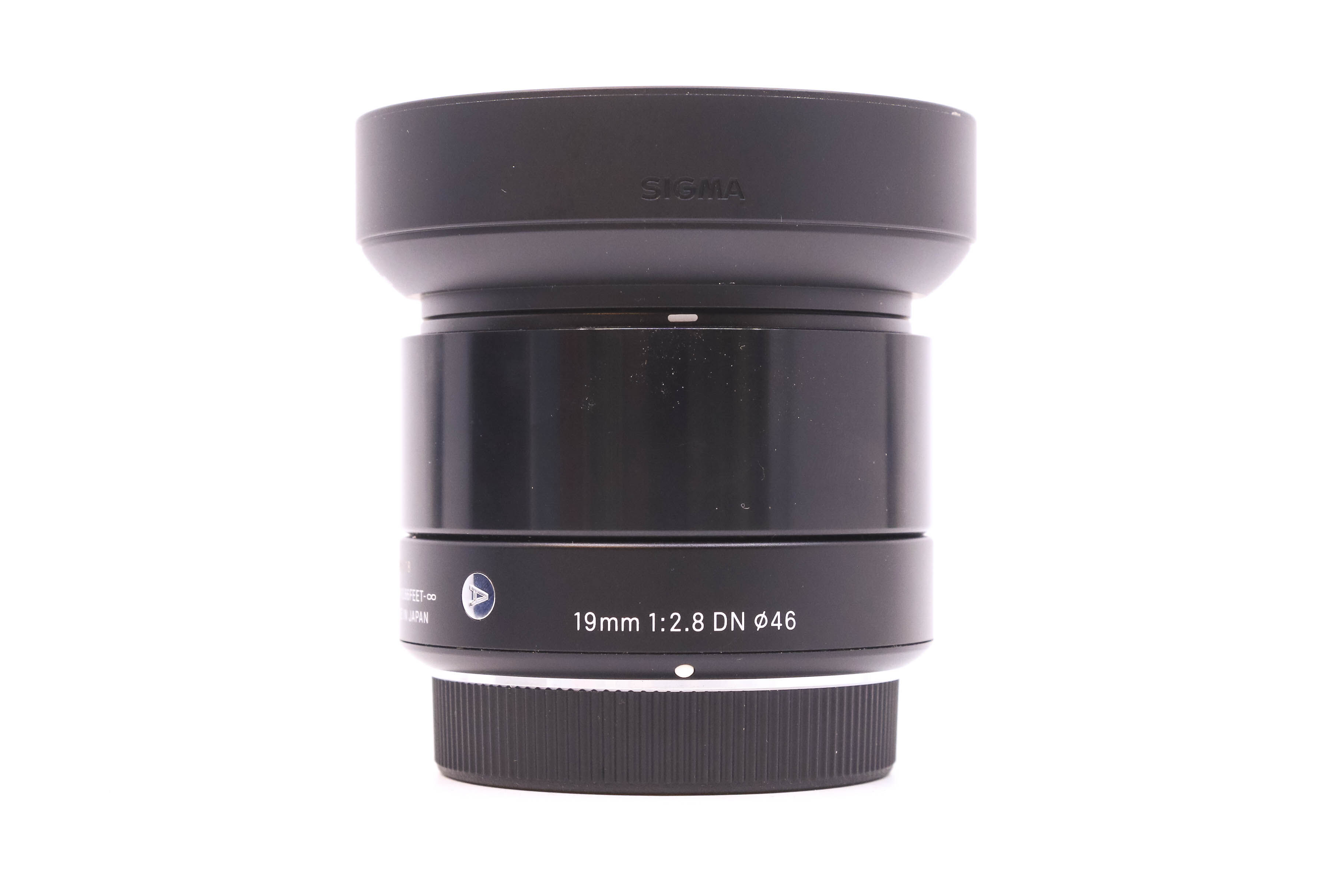 Used Sigma 19mm f/2.8 DN ART - Micro Four Thirds Fit