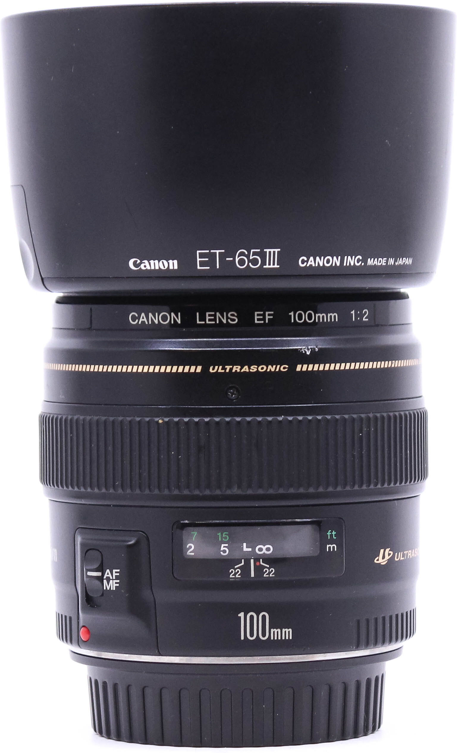 Used Canon EF 100mm f/2 USM